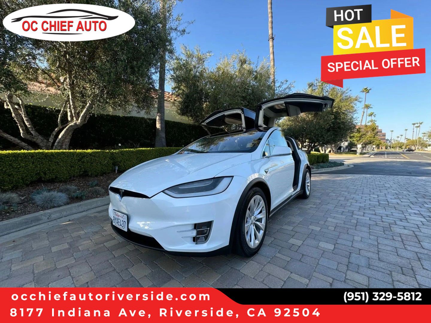 Used 2017 Tesla Model X 75D image 1