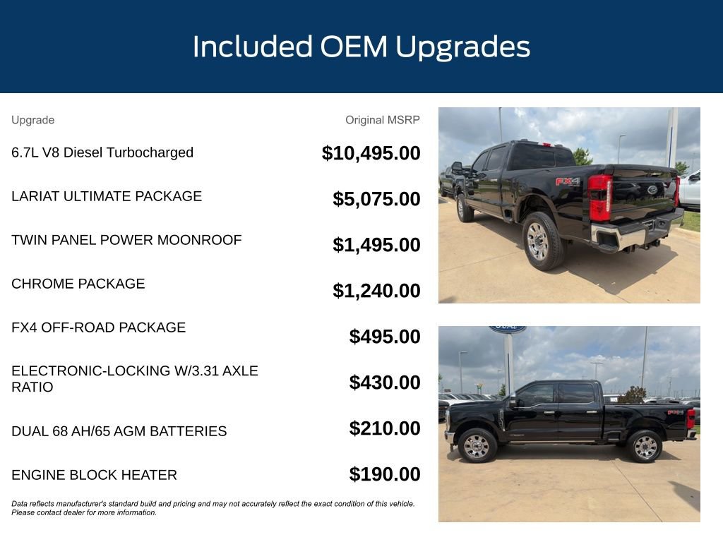 Used 2024 Ford F250 Lariat w/ Lariat Ultimate Package AWD/4WD image 11