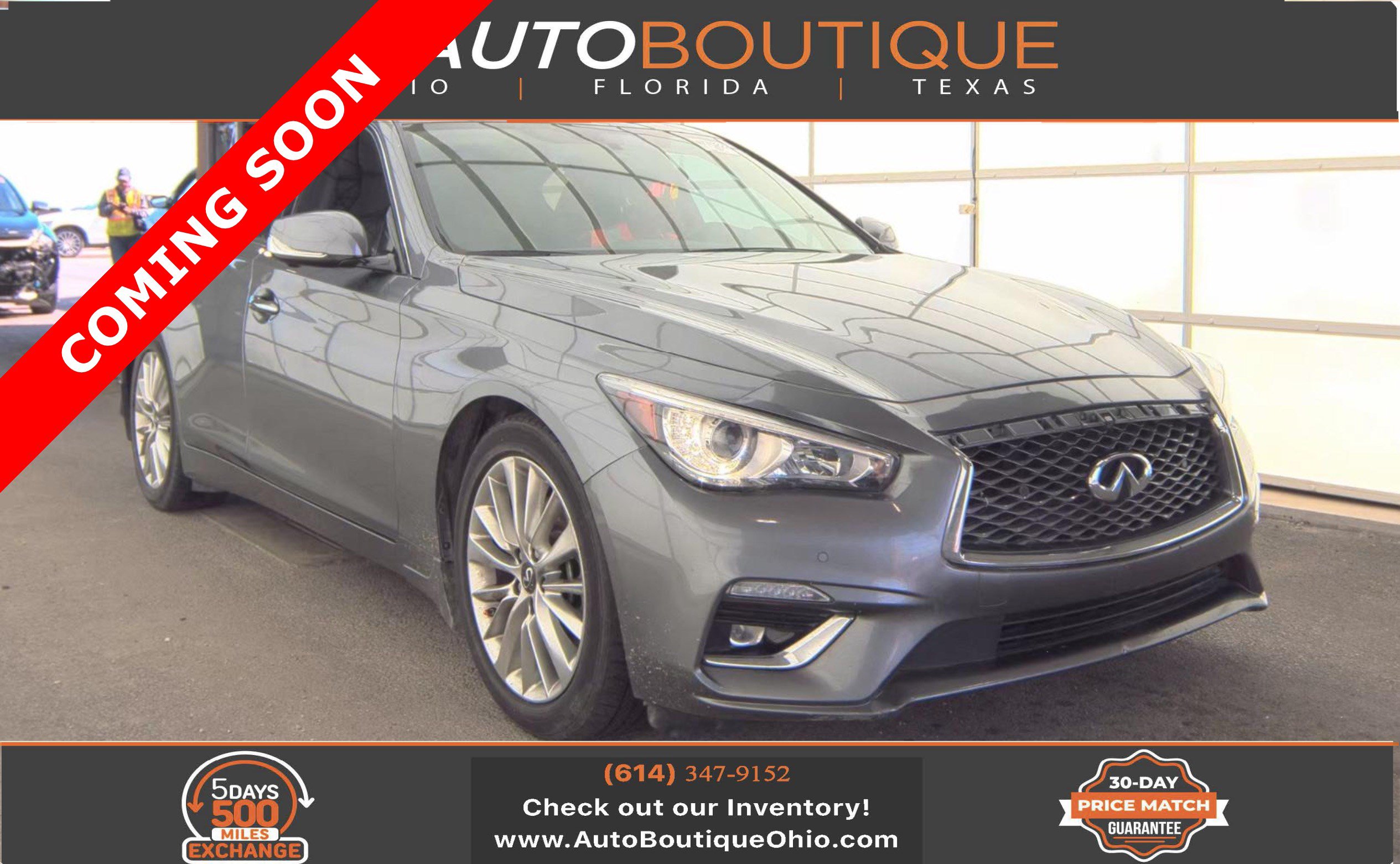 Used 2021 INFINITI Q50 Luxe w/ Cargo Package