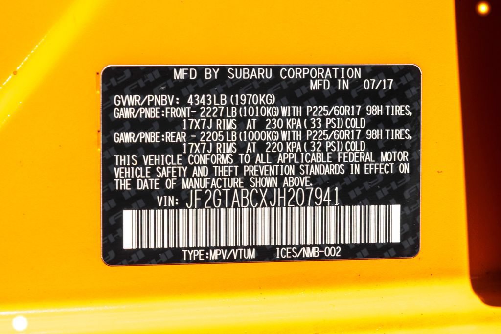 Used 2018 Subaru Crosstrek 2.0i Premium AWD/4WD image 36