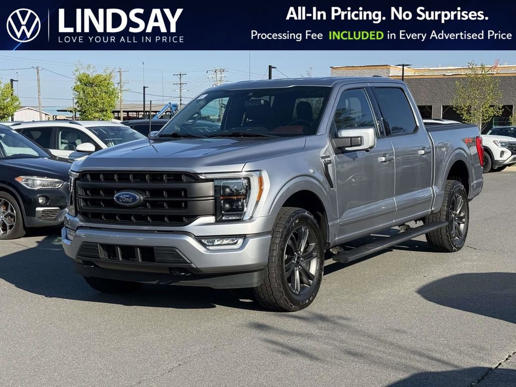 Used 2021 Ford F150 Lariat w/ Equipment Group 502A High image 4