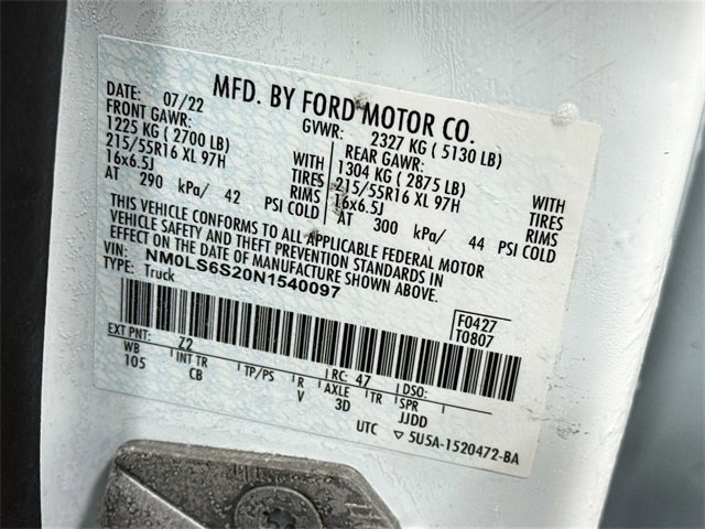 Used 2022 Ford Transit Connect XL image 30