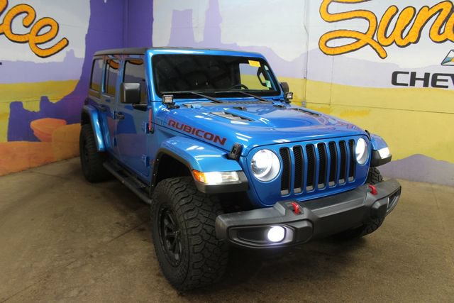 Used 2021 Jeep Wrangler Unlimited Rubicon w/ Cold Weather Group AWD/4WD image 2