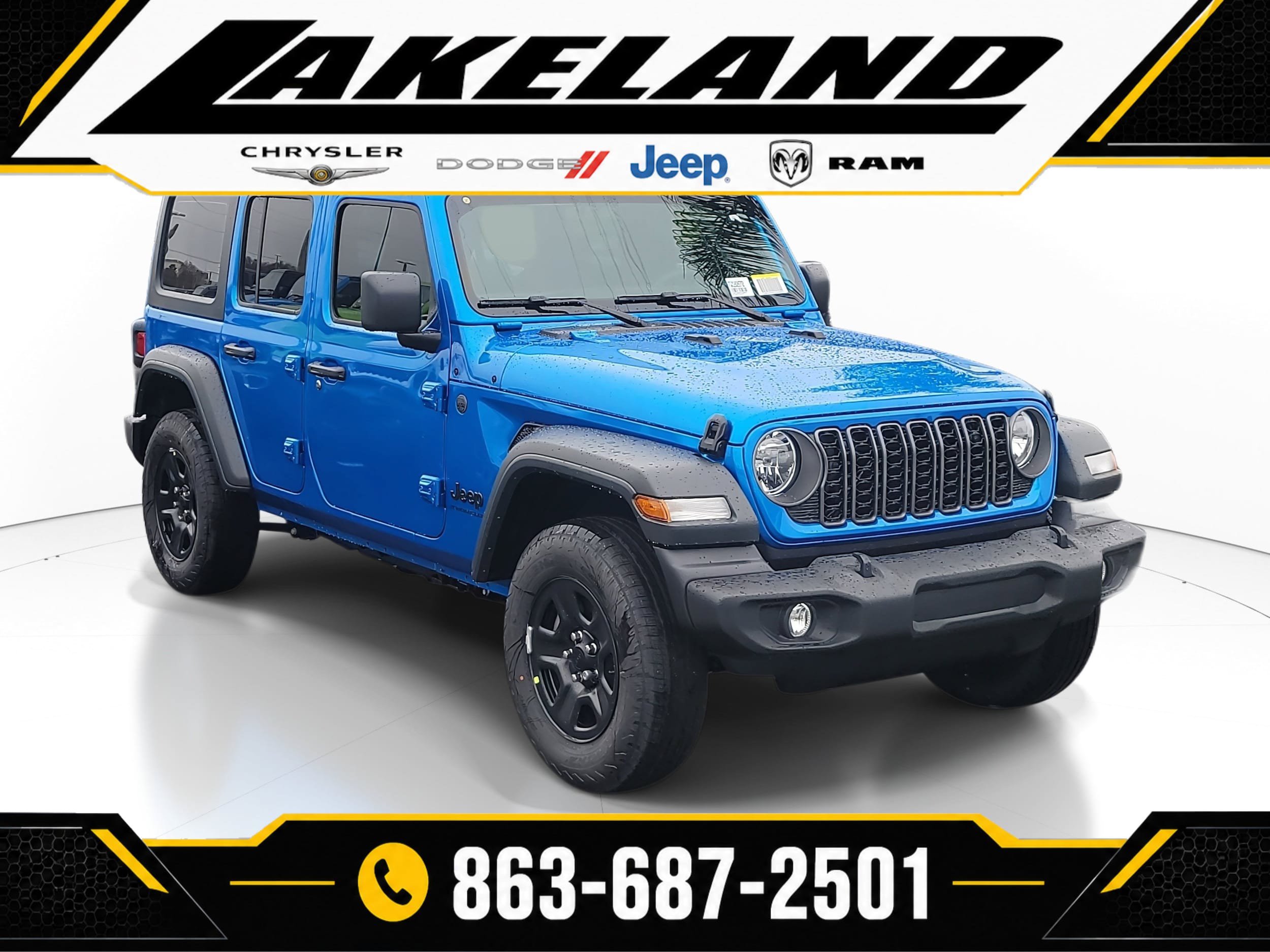 New 2026 Jeep Wrangler Unlimited Sport AWD/4WD image 1