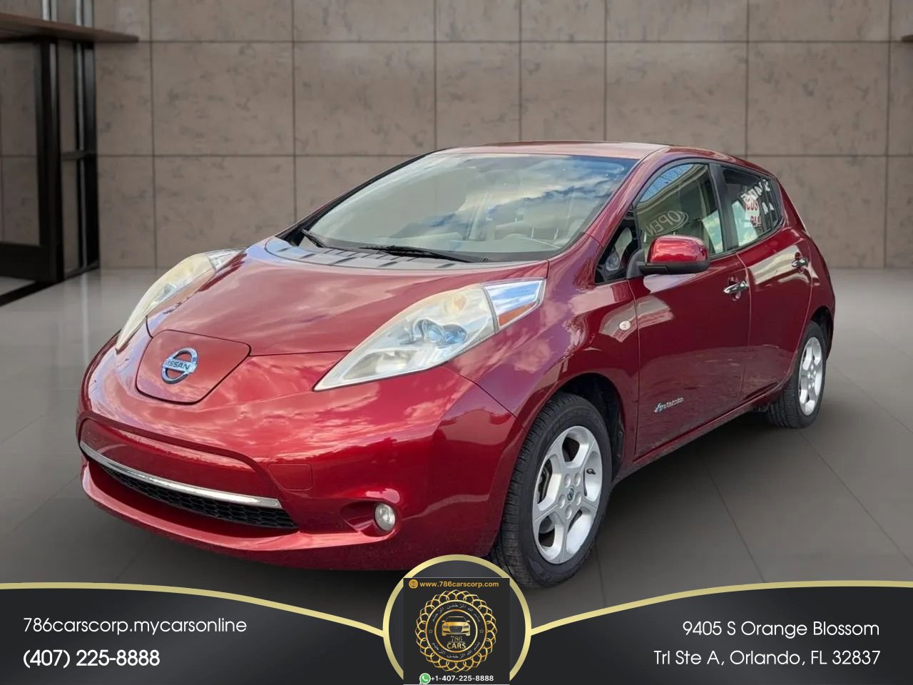 Used 2012 Nissan Leaf SL FWD image 2