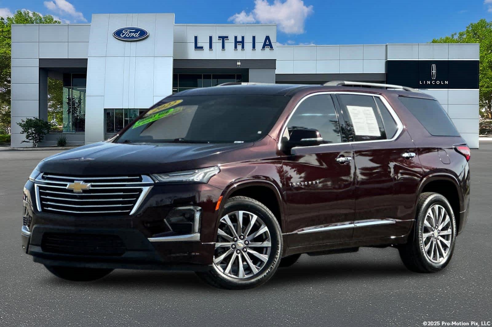 Used 2022 Chevrolet Traverse Premier