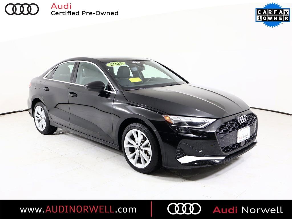 Certified 2025 Audi A3 2.0T Premium w/ Convenience Package