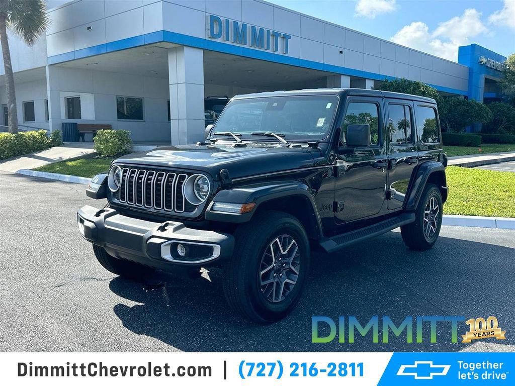 Used 2025 Jeep Wrangler Unlimited Sahara AWD/4WD video 1