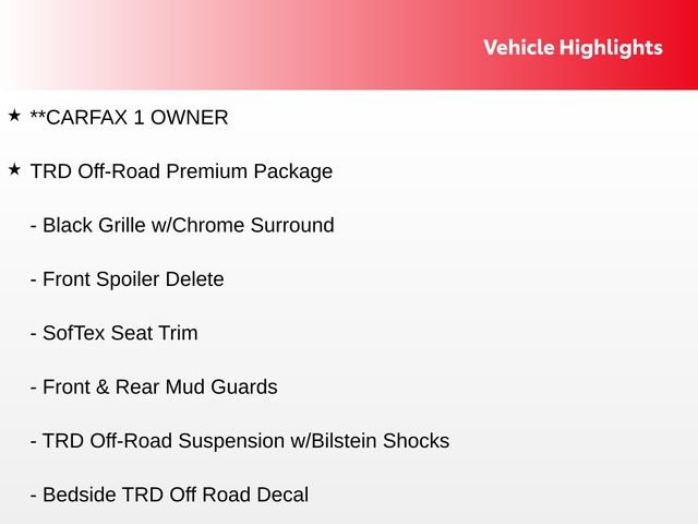 Used 2023 Toyota Tundra SR5 w/ TRD Off-Road Premium Package AWD/4WD image 3