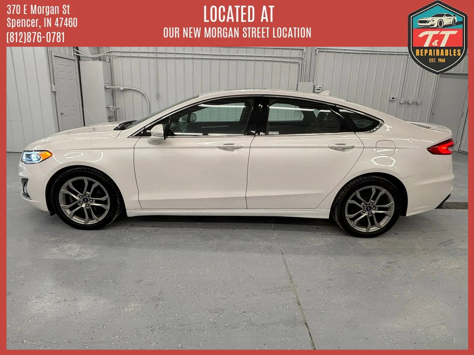 Used 2020 Ford Fusion Titanium FWD image 1