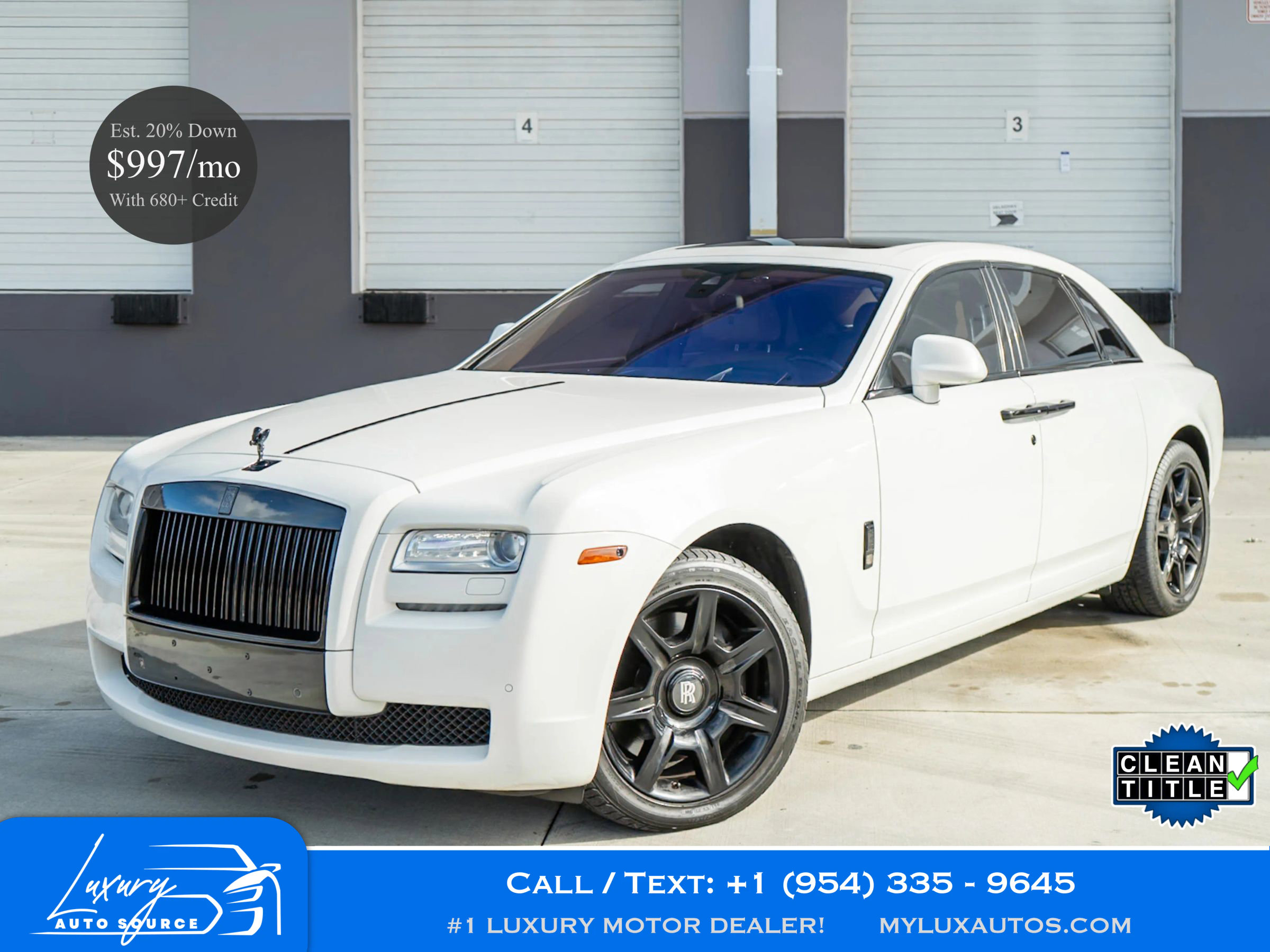 Used 2013 Rolls-Royce Ghost
