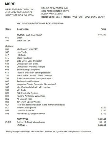 Certified 2025 Mercedes-Benz GLC 300 4MATIC image 4