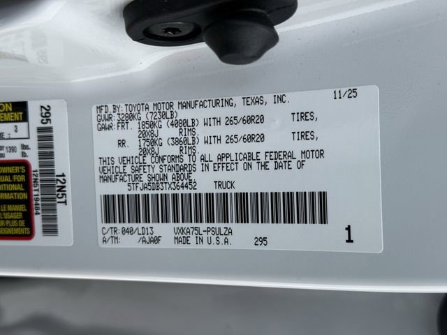 Used 2026 Toyota Tundra Limited w/ Power Package image 35