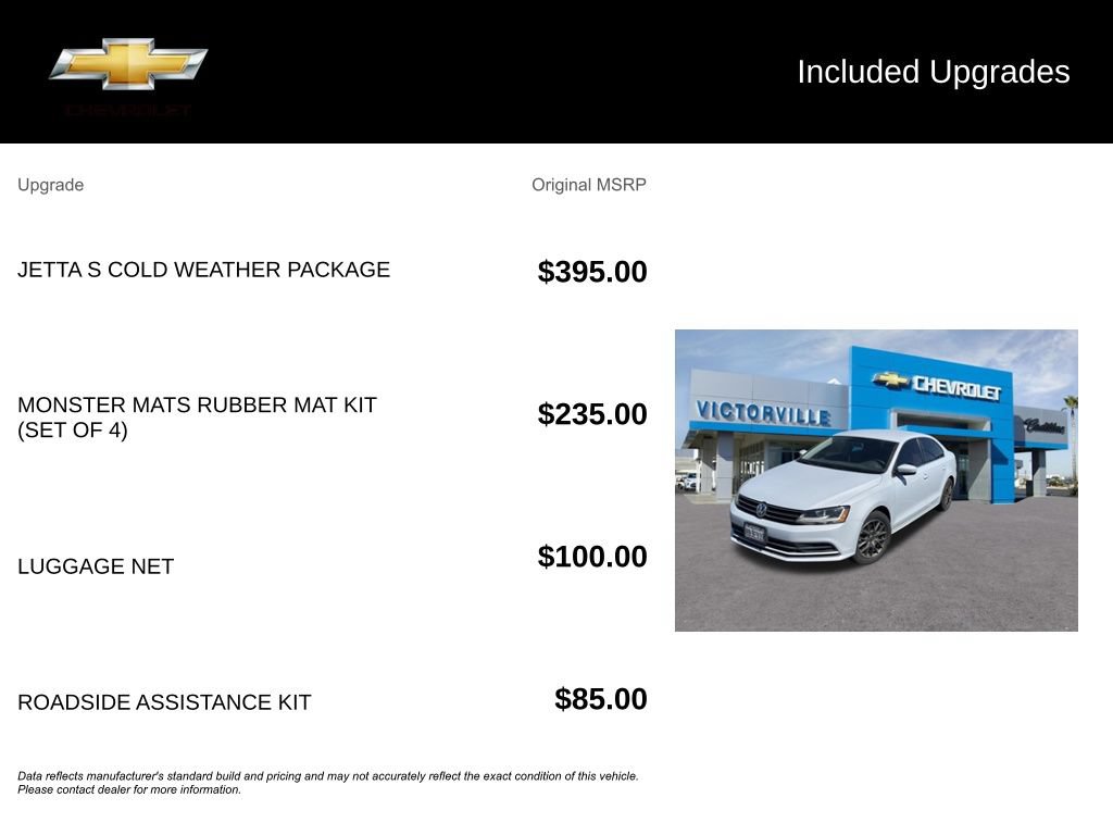 Used 2017 Volkswagen Jetta S w/ Jetta S Cold Weather Package FWD image 5