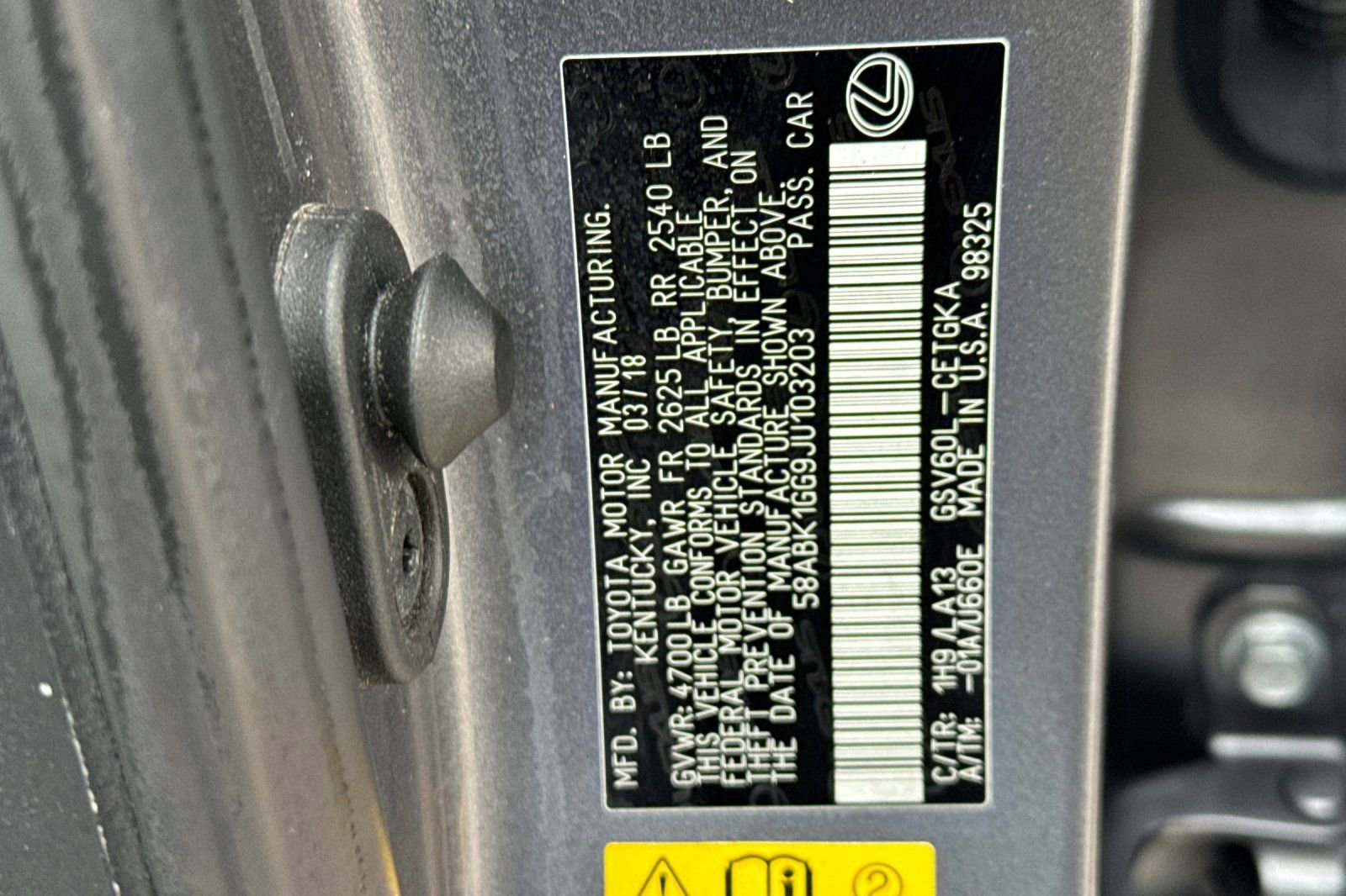 Used 2018 Lexus ES 350 w/ Navigation System Package image 28