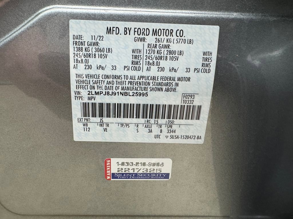 Used 2022 Lincoln Nautilus AWD w/ Premium Package image 30