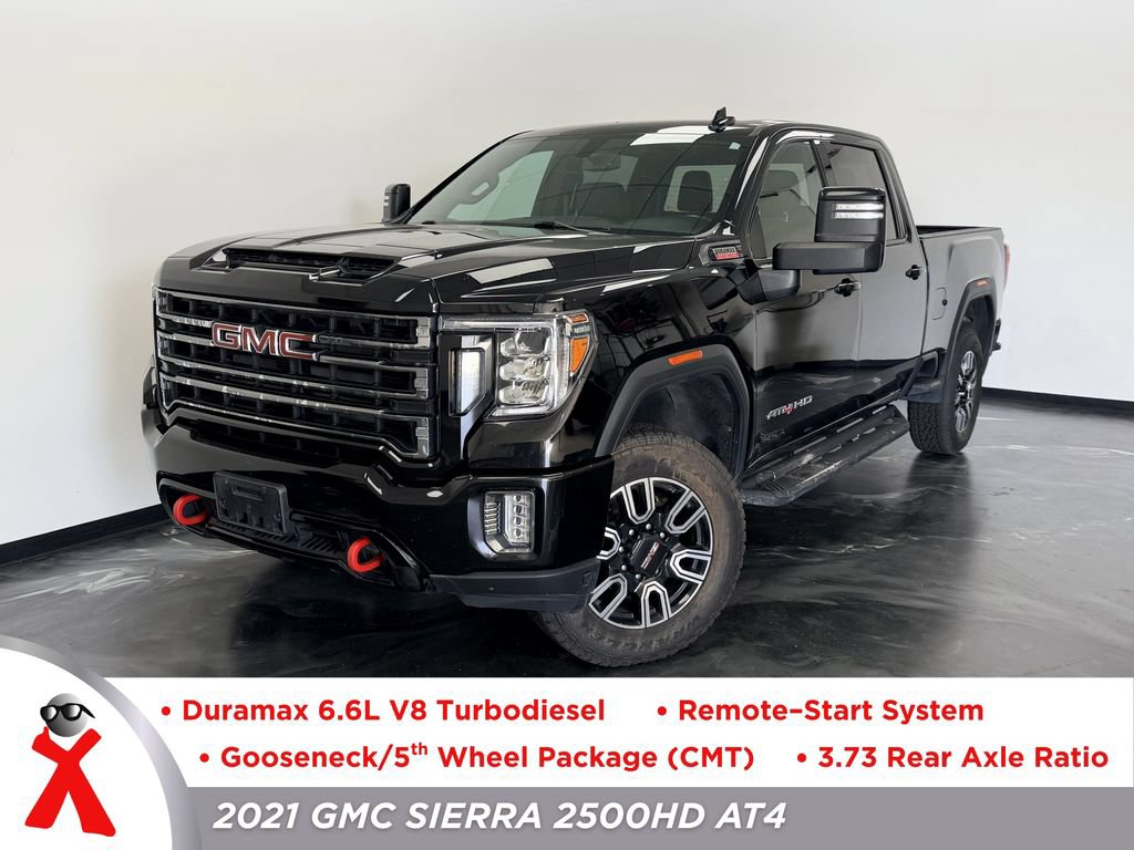 Used 2021 GMC Sierra 2500 AT4 w/ Gooseneck/5TH Wheel Package
