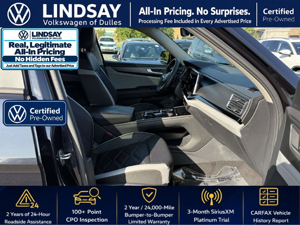 Used 2024 Volkswagen Atlas Peak Edition SE AWD/4WD image 14