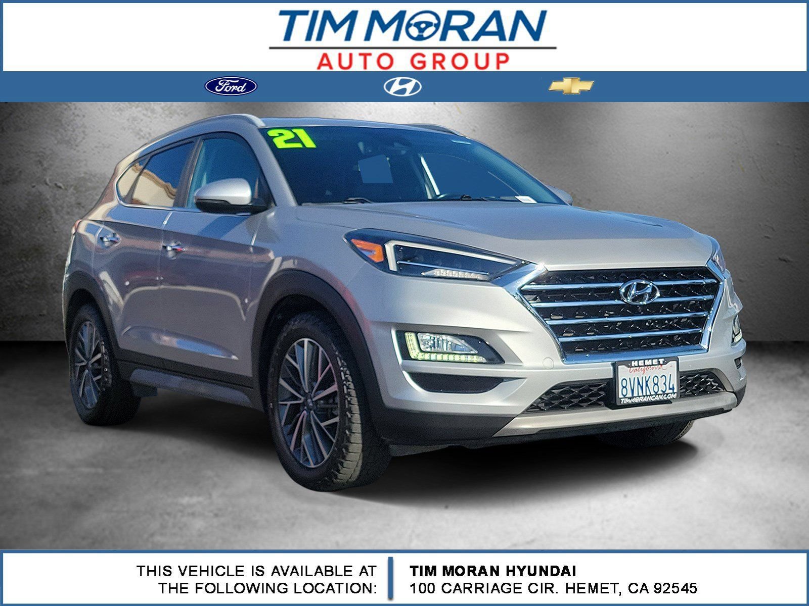 Used 2021 Hyundai Tucson Limited w/ Cargo Package FWD image 1
