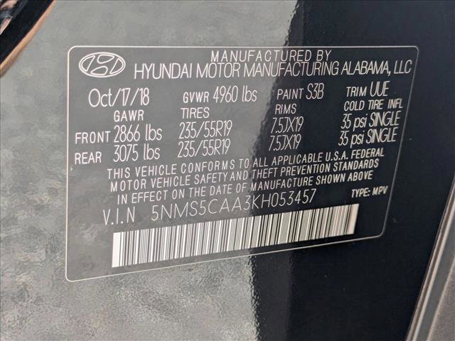 Used 2019 Hyundai Santa Fe AWD image 27