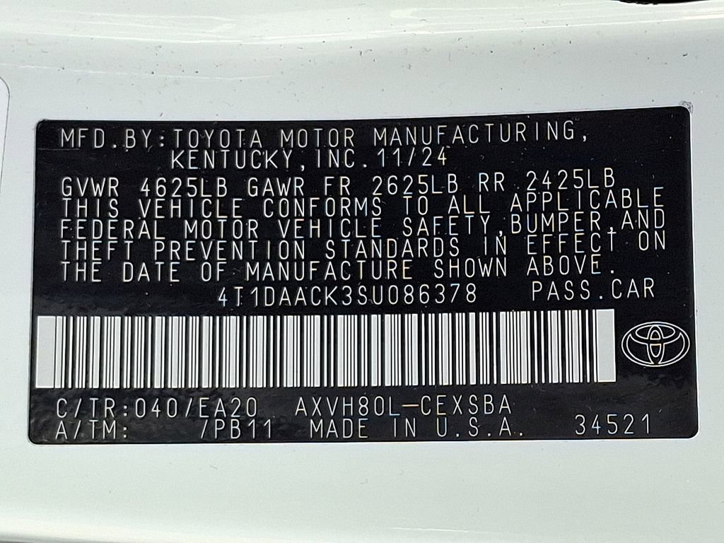 Used 2025 Toyota Camry SE w/ Convenience Package FWD image 27