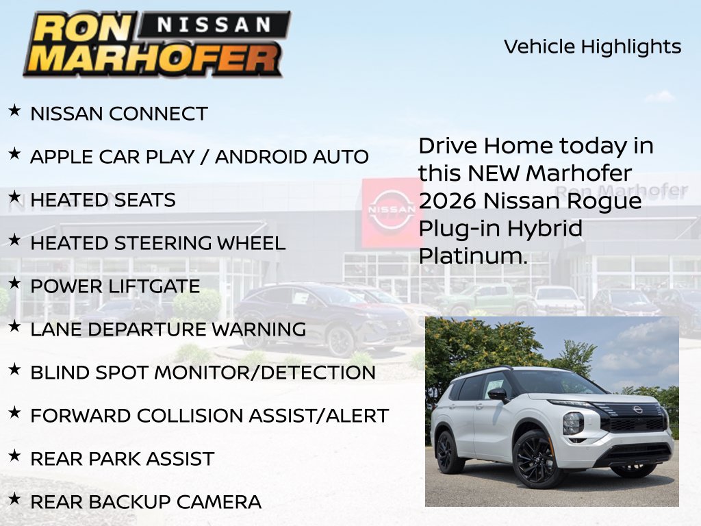 New 2026 Nissan Rogue Platinum AWD/4WD image 15