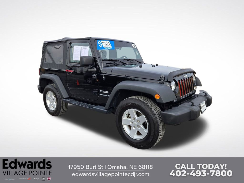 Used 2015 Jeep Wrangler Sport w/ Quick Order Package 23S video 1