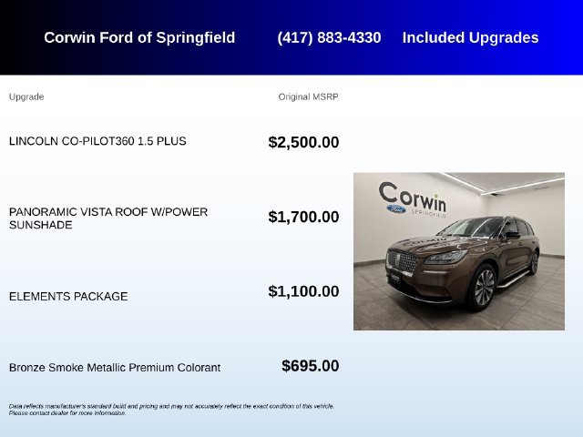 Used 2022 Lincoln Corsair Reserve w/ Elements Package AWD/4WD image 5