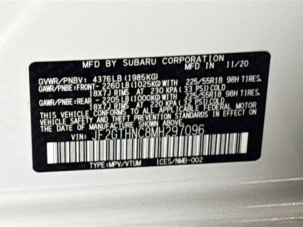 Used 2021 Subaru Crosstrek 2.5i Limited w/ Moonroof Package 2 image 26