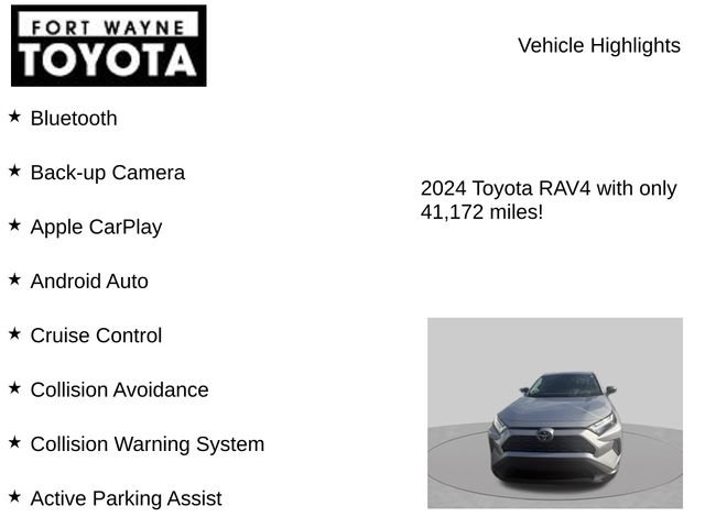 Used 2024 Toyota RAV4 LE AWD/4WD image 7