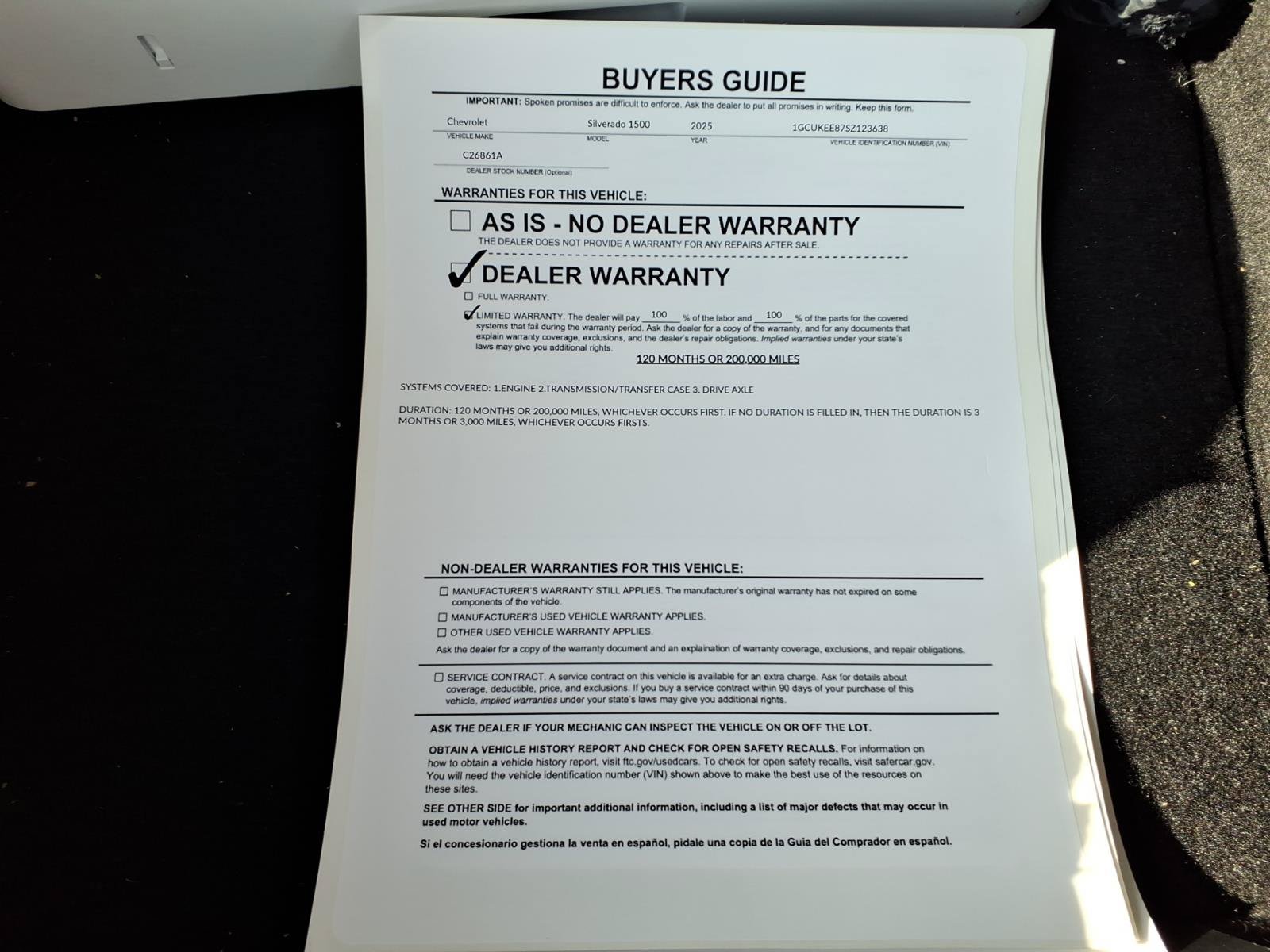 Used 2025 Chevrolet Silverado 1500 RST w/ Convenience Package II AWD/4WD image 35