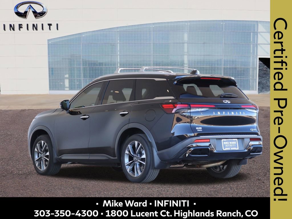 Certified 2023 INFINITI QX60 Luxe w/ Performance Audio Package AWD/4WD image 3