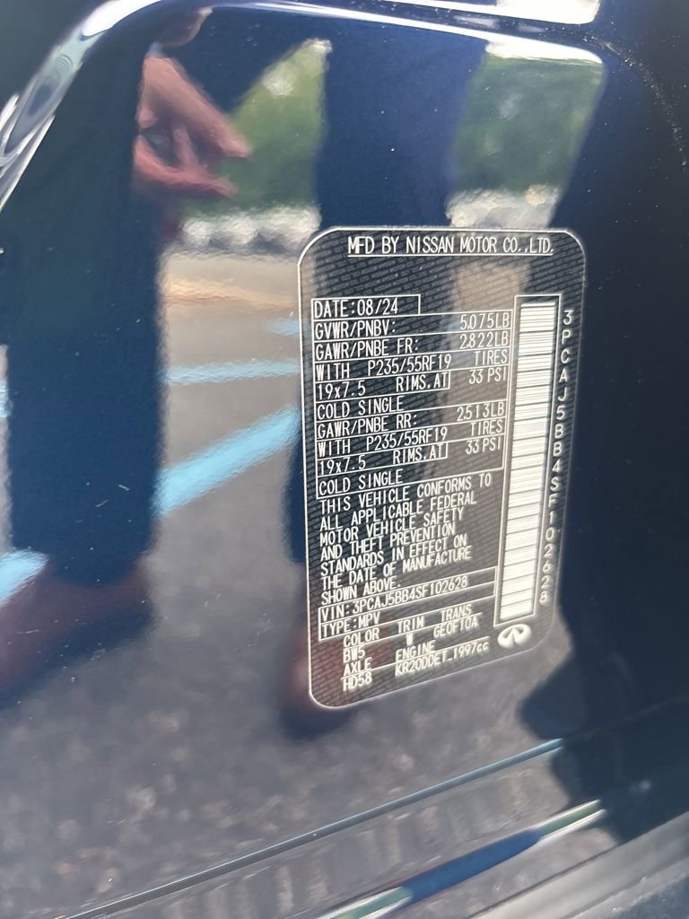 Used 2025 INFINITI QX50 Luxe w/ Cargo Package AWD/4WD image 15