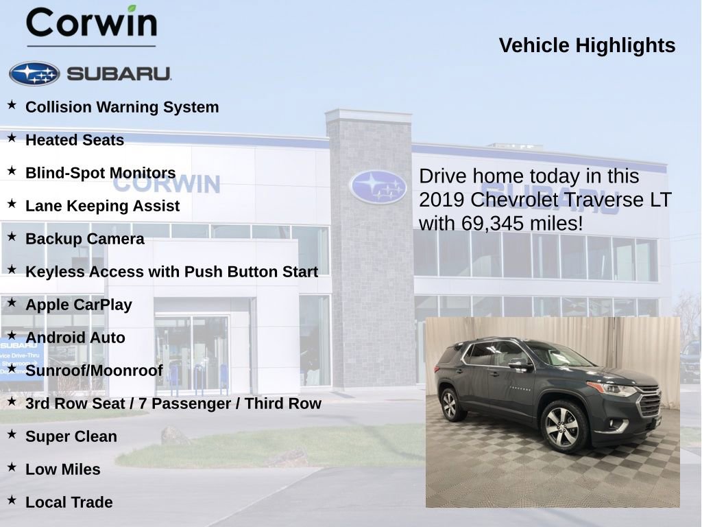 Used 2019 Chevrolet Traverse LT w/ LT Premium Package AWD/4WD image 6