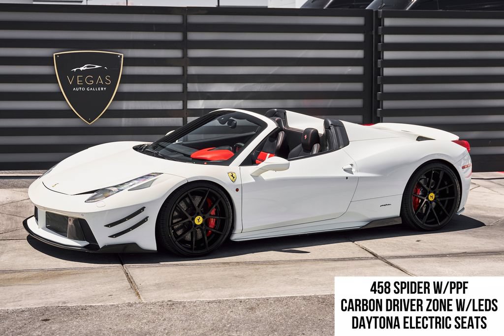 Used 2014 Ferrari 458 Spider