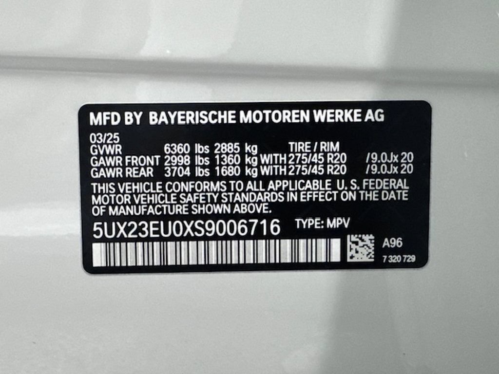 Used 2025 BMW X5 xDrive40i w/ M Sport Package w/ M Sport Package AWD/4WD image 50