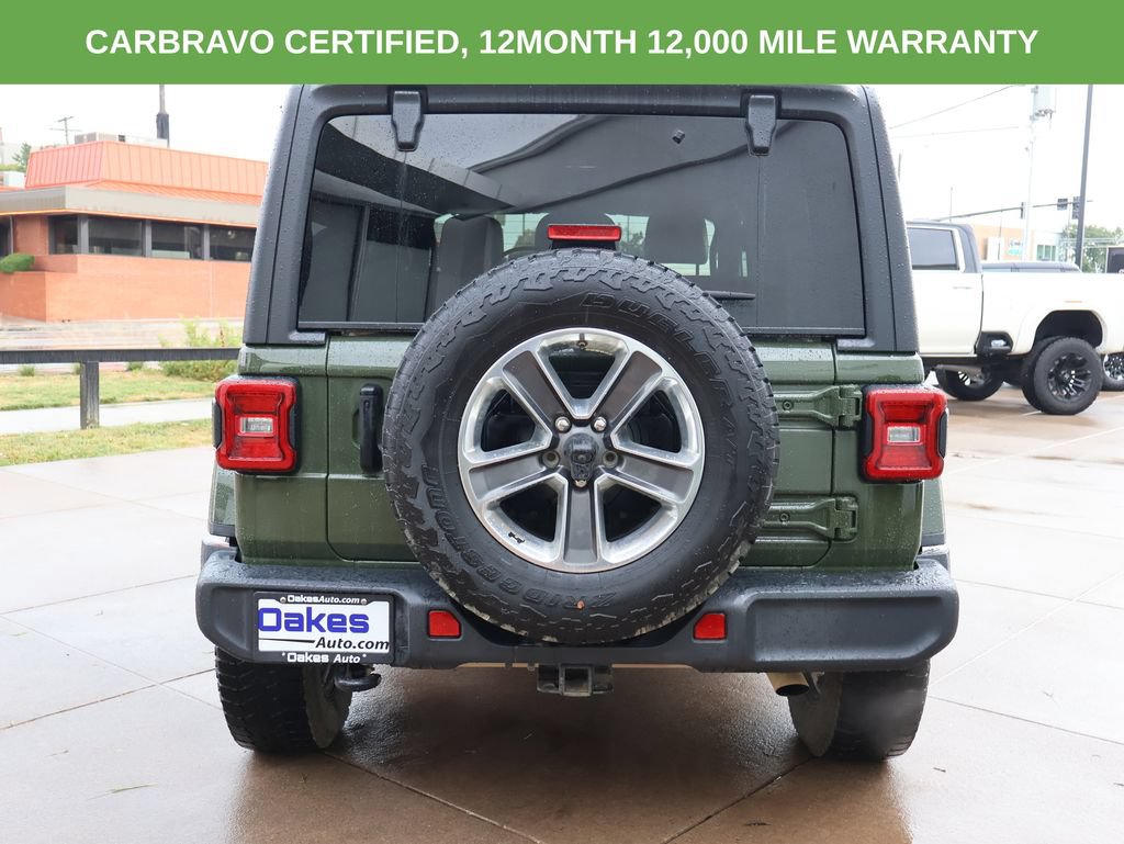 Used 2020 Jeep Wrangler Unlimited Sahara AWD/4WD image 5