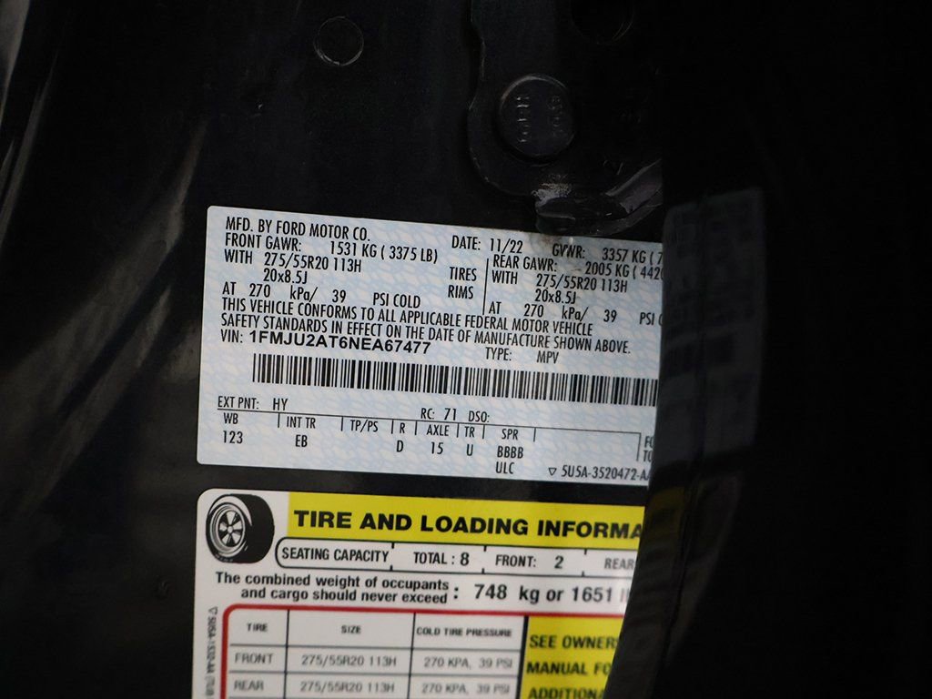 Used 2022 Ford Expedition Limited image 57