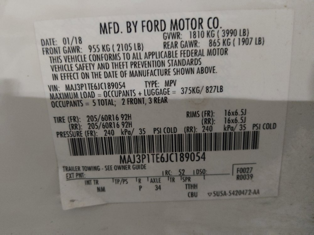 Used 2018 Ford EcoSport SE FWD image 33