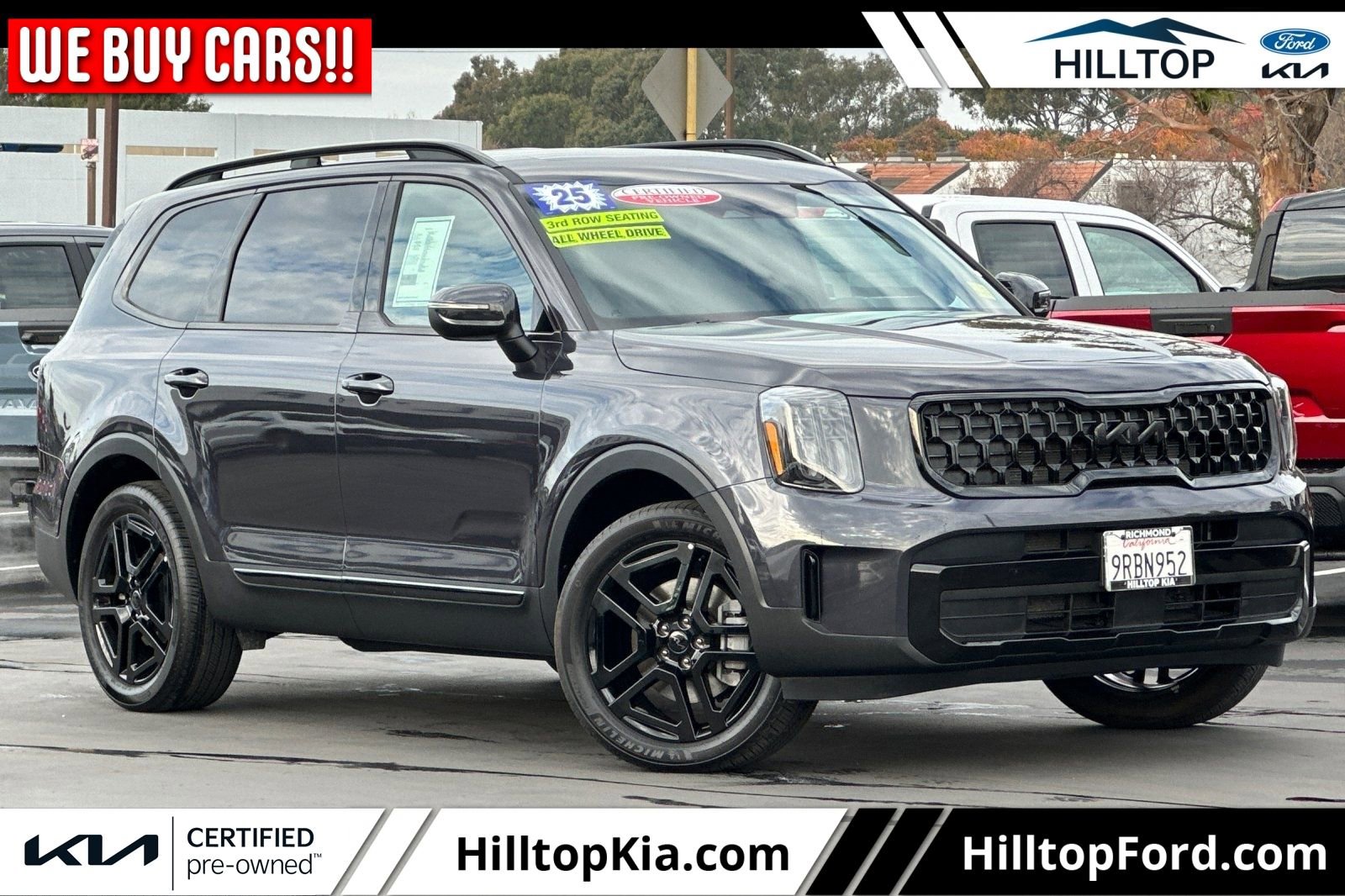 Certified 2025 Kia Telluride EX X-Line