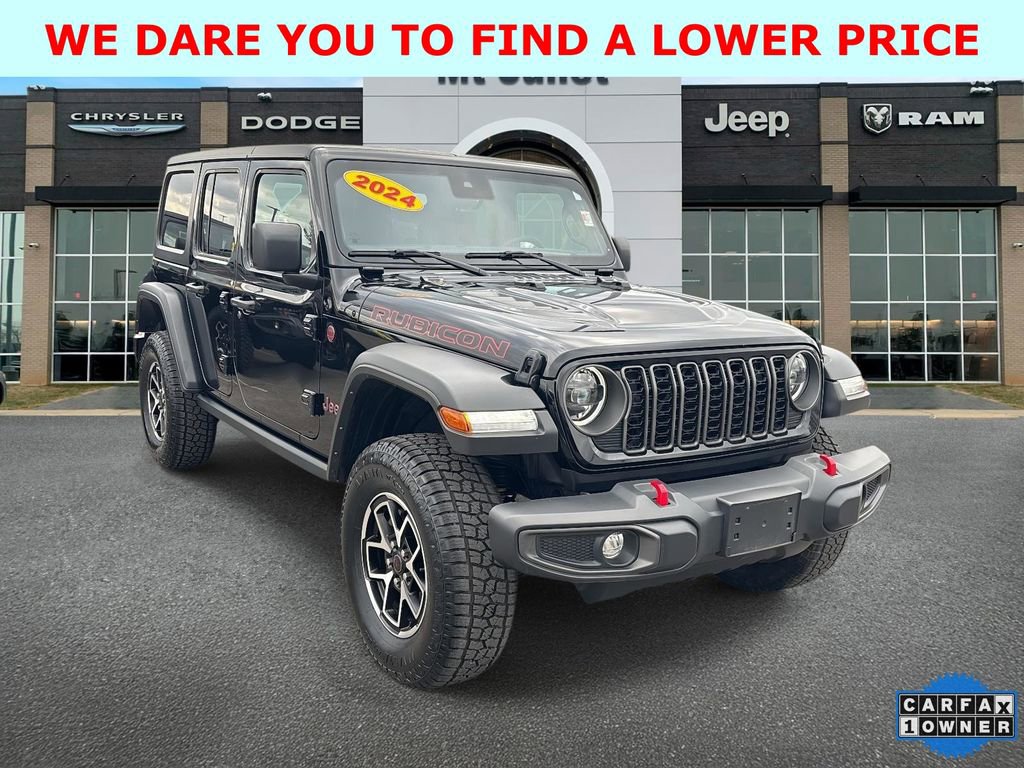 Used 2024 Jeep Wrangler Unlimited Rubicon