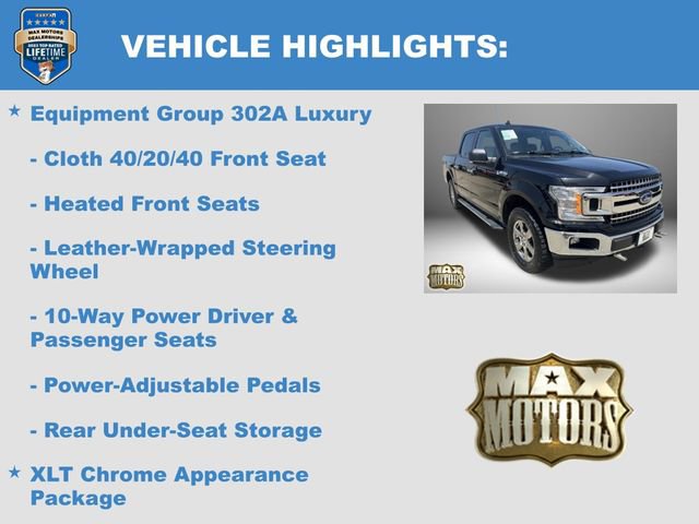 Used 2020 Ford F150 XLT w/ Equipment Group 302A Luxury AWD/4WD image 12