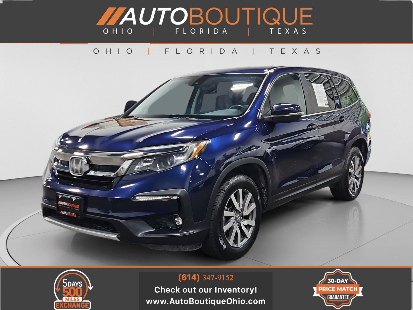Used 2019 Honda Pilot EX image 1