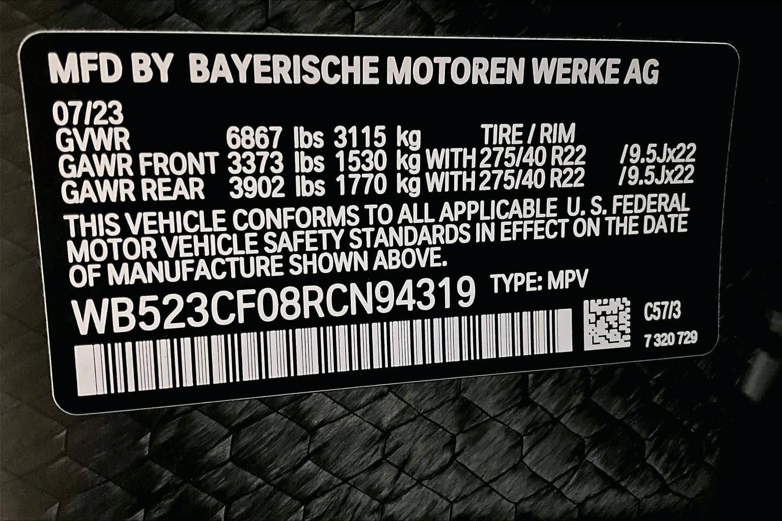 Certified 2024 BMW iX xDrive50 w/ Sport Package AWD/4WD image 31
