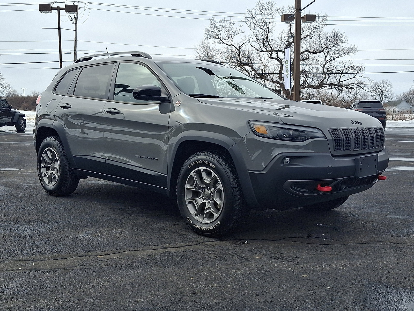 Certified 2022 Jeep Cherokee Trailhawk w/ Sun, Sound & Nav Group image 3