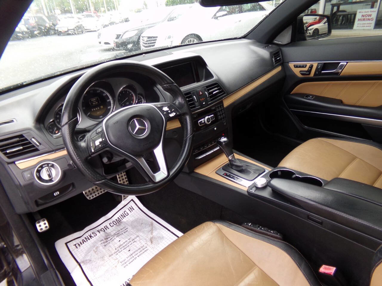Used 2012 Mercedes-Benz E 350 Coupe w/ Premium 1 Launch Pkg image 10
