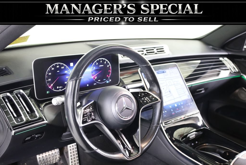 Used 2022 Mercedes-Benz S 500 4MATIC w/ AMG Line Package image 25