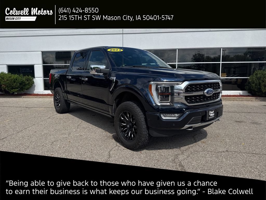Used 2022 Ford F150 Platinum w/ Equipment Group 701A High