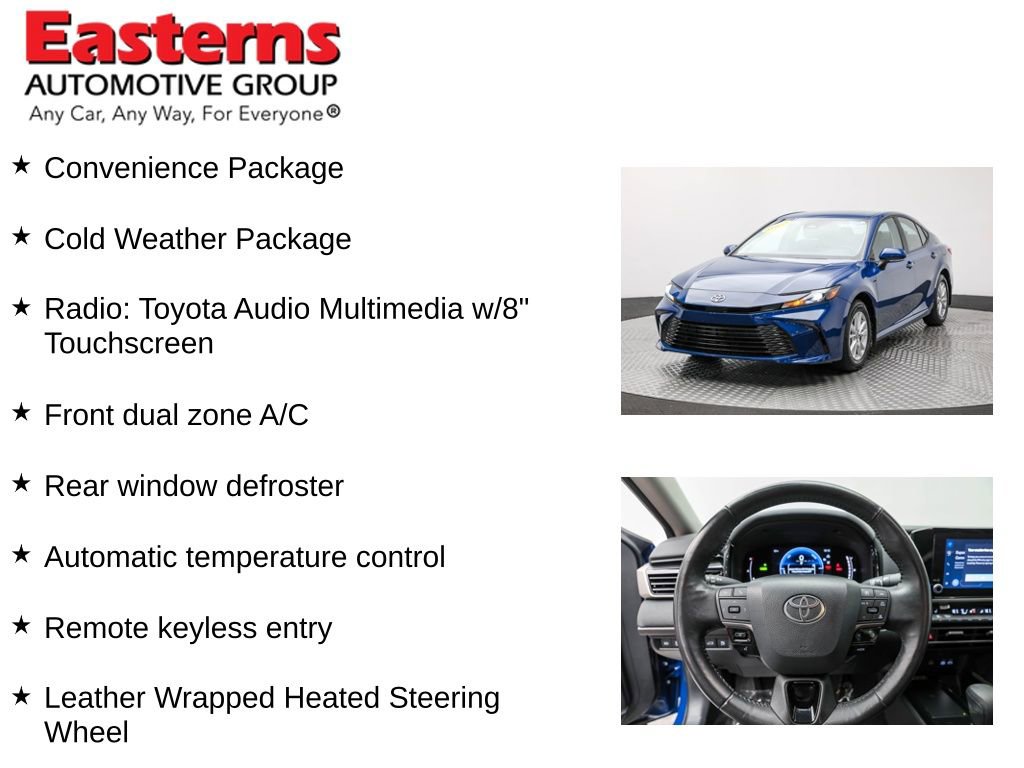 Used 2025 Toyota Camry LE w/ Convenience Package image 11