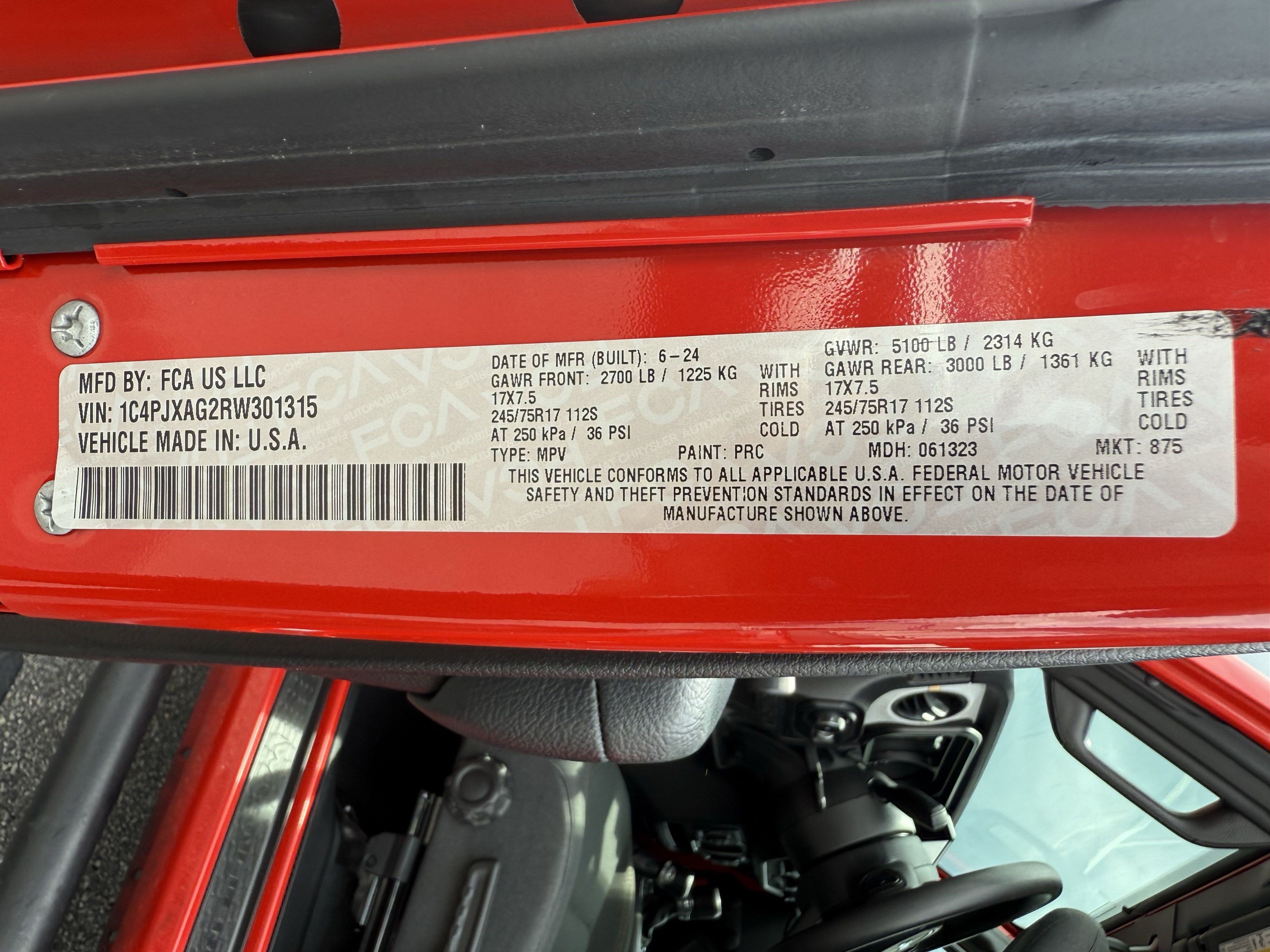 Used 2024 Jeep Wrangler Sport AWD/4WD image 33